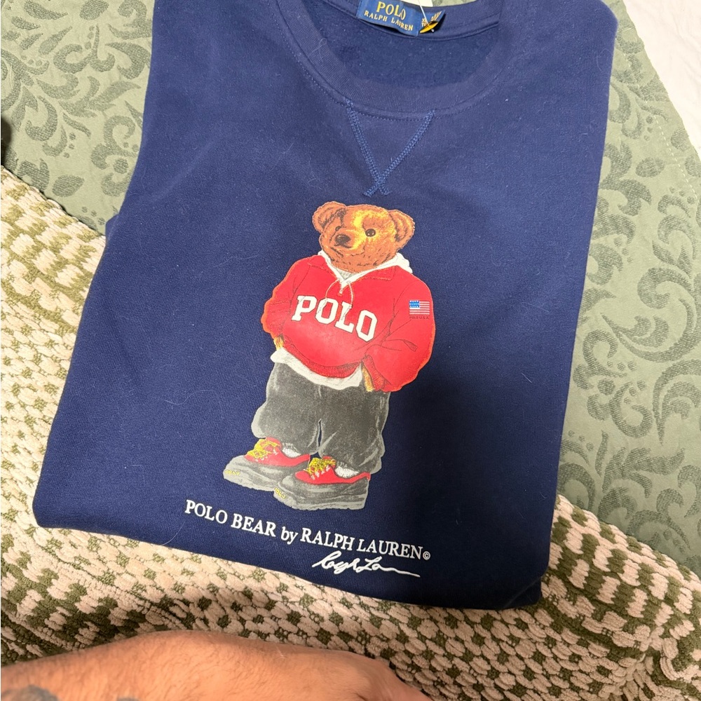 Ralph Lauren Classic Navy Sweatshirt
